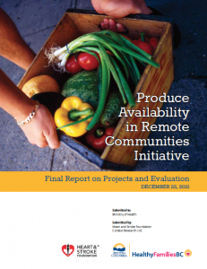 Produce Availability in Remote Communities Initiative