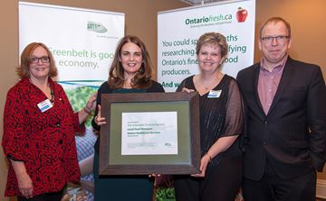 Halton Healthcare Services recognized for Good For You, Locally Grown hospital food project