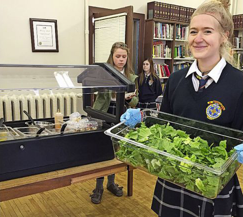 Students complain, salad bar springs up