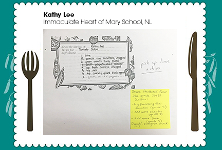 Kathy Lee, Immaculate Heart of Mary School, NL