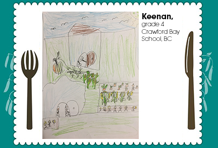 Keenan, grade 4, Crawford Bay School, BC