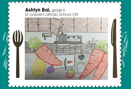 Ashlyn Bai, grade 6, St. Gabriel Catholic School, ON