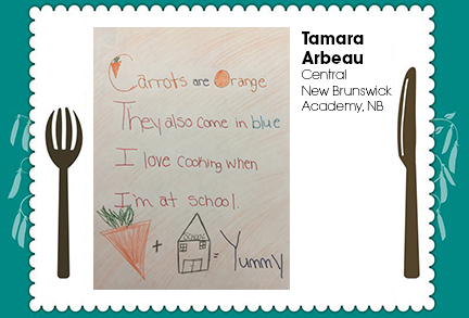 Tamara Arbeau, Central New Brunswick Academy, NB