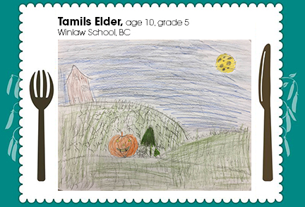 Tamils Elder, age 10, grade 5, Winlaw School. BC