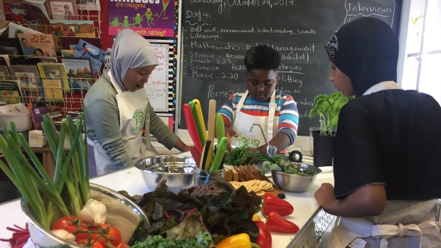 Toronto students embrace healthy eating through food education project