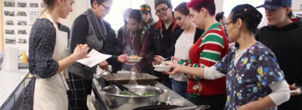 Iqaluit high school cooks up free-lunch program