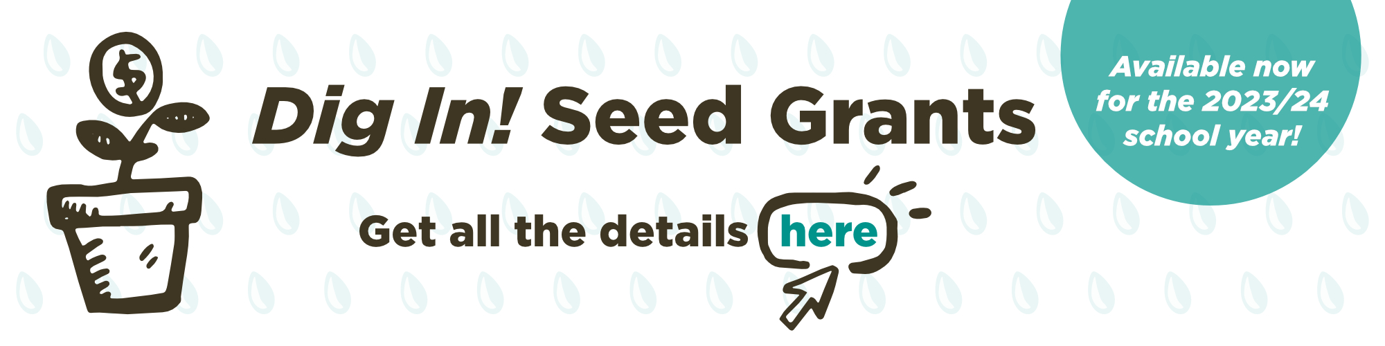 2023 Seed Grant Banner